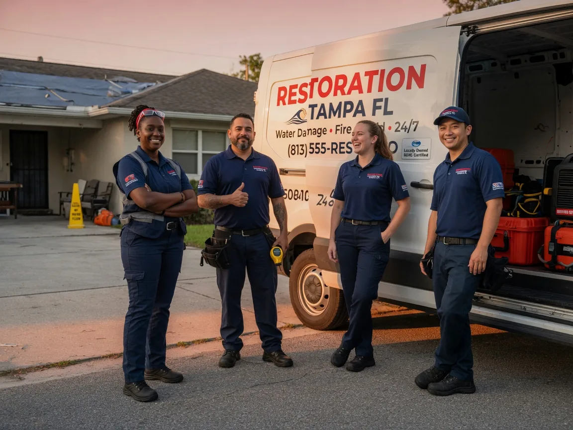 Water Damage Restoration company in Lower Brule, SD